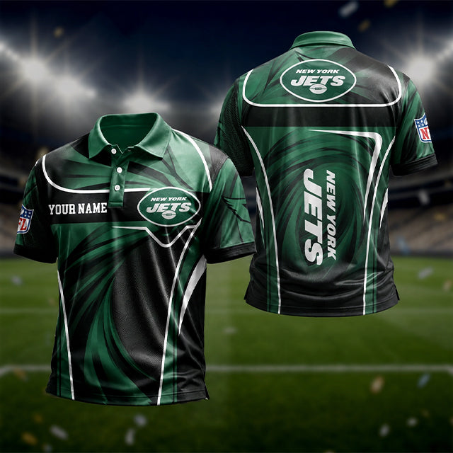 NYJ x NFL Luxury V5 Polo Shirt