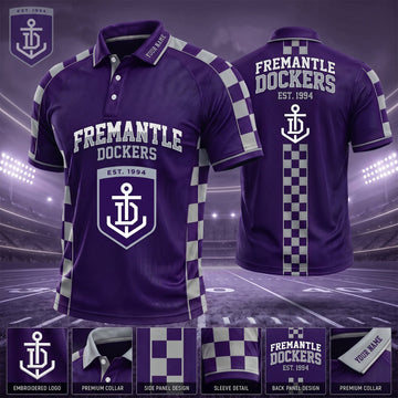 PREMIUM AFL X FD EXCLUSIVE PERSONALIZED POLO SHIRT LIMITED EDITION