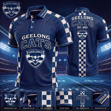 PREMIUM AFL X GC EXCLUSIVE PERSONALIZED POLO SHIRT LIMITED EDITION